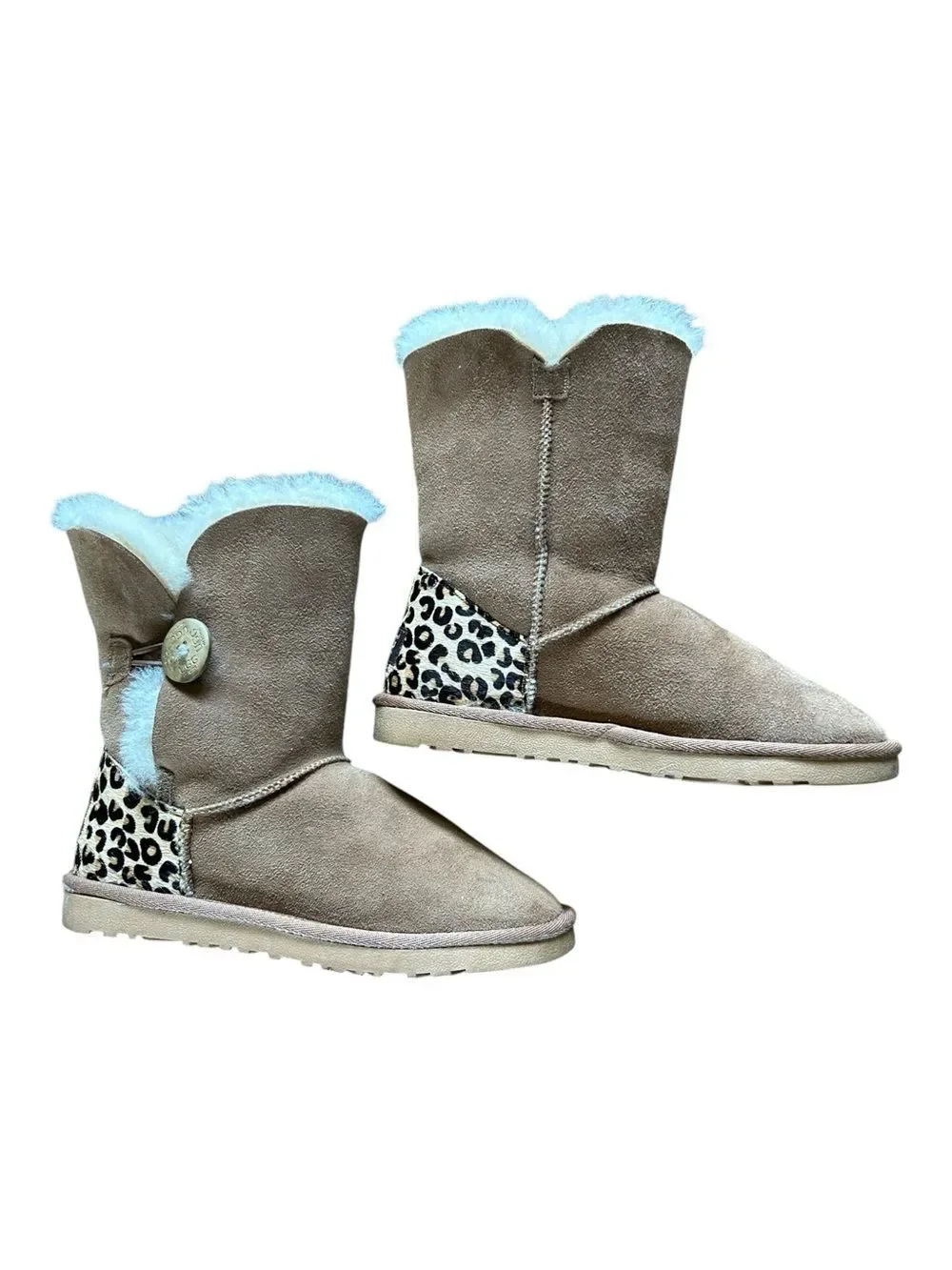 UGG Chestnut Leopard Boots